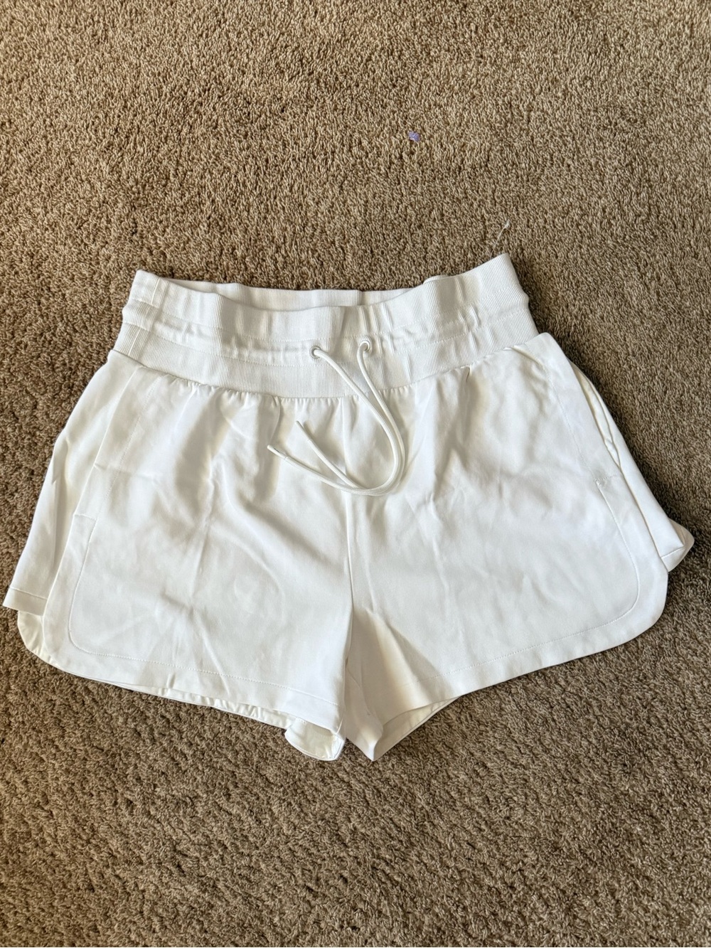 Old Navy Active White High Rise Short